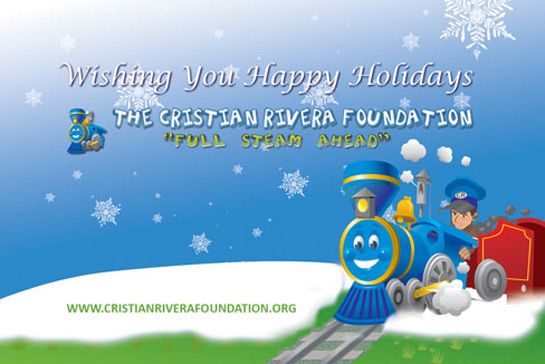 Happy Holidays from the Cristian Rivera Foundation