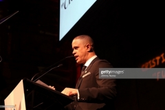NEW YORK, NEW YORK - NOVEMBER 13: Crazy Legs speaks onstage at the 11th Annual Cristian Rivera Foundation Celebrity Gala on November 13, 2019 in New York City. (Photo by Johnny Nunez/WireImage)