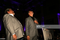 NEW YORK, NEW YORK - NOVEMBER 13: Luis Guzm?n (L) and Ram?n Rodr?guez attend the 11th Annual Cristian Rivera Foundation Celebrity Gala on November 13, 2019 in New York City. (Photo by Johnny Nunez/WireImage)