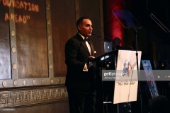 NEW YORK, NEW YORK - NOVEMBER 13: John 'Gungie' Rivera speaks onstage at the 11th Annual Cristian Rivera Foundation Celebrity Gala on November 13, 2019 in New York City. (Photo by Johnny Nunez/WireImage)