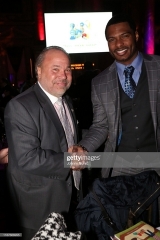 NEW YORK, NEW YORK - NOVEMBER 13: Bo Dietl (L) and Michael Cox attend the 11th Annual Cristian Rivera Foundation Celebrity Gala on November 13, 2019 in New York City. (Photo by Johnny Nunez/WireImage)