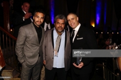 NEW YORK, NEW YORK - NOVEMBER 13: (L-R) Ram?n Rodr?guez, Luis Guzm?n, and Crazy Legs attend the 11th Annual Cristian Rivera Foundation Celebrity Gala on November 13, 2019 in New York City. (Photo by Johnny Nunez/WireImage)