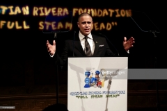 NEW YORK, NEW YORK - NOVEMBER 13: Crazy Legs speaks onstage at the 11th Annual Cristian Rivera Foundation Celebrity Gala on November 13, 2019 in New York City. (Photo by Johnny Nunez/WireImage)