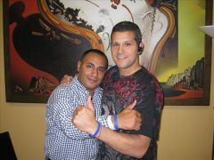 John Gungie Rivera & CRF Board MemberElis Pacheco