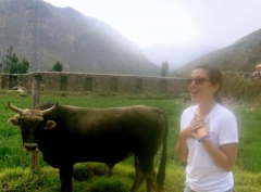 Krystal Fessette in Peru