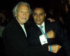 Mario Lichtenstein Founder of Voices Against Brain Cancer Foundationand John Gungie Rivera