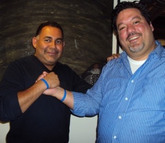 Ricardo Cardona and CRF Board Member Alex Garcia