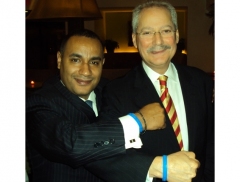 John “Gungie” Rivera & CRF Board MemberFernando Ferrer
