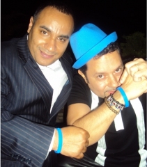 John "Gungie" Rivera & CRF Board Member Louie Vega