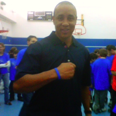 Former New York Knicks<br />John Starks
