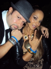 CRF Board Member Louie Vega and Wife Anane  Vega