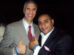 Dr. Mark Souweidane and John “Gungie” Rivera at The Children’s Brain Tumor Foundation Awards