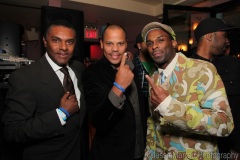 Jose Alberto "El Canario" & Raul Acosta Along Side Comedian Ruperto Vanderpool
