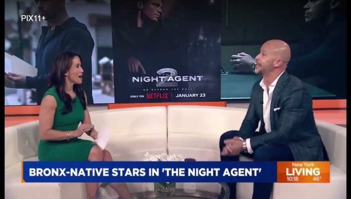 Actor and CRF Board Member Berto Colon on Pix11's New York Living Wed 2/26/25